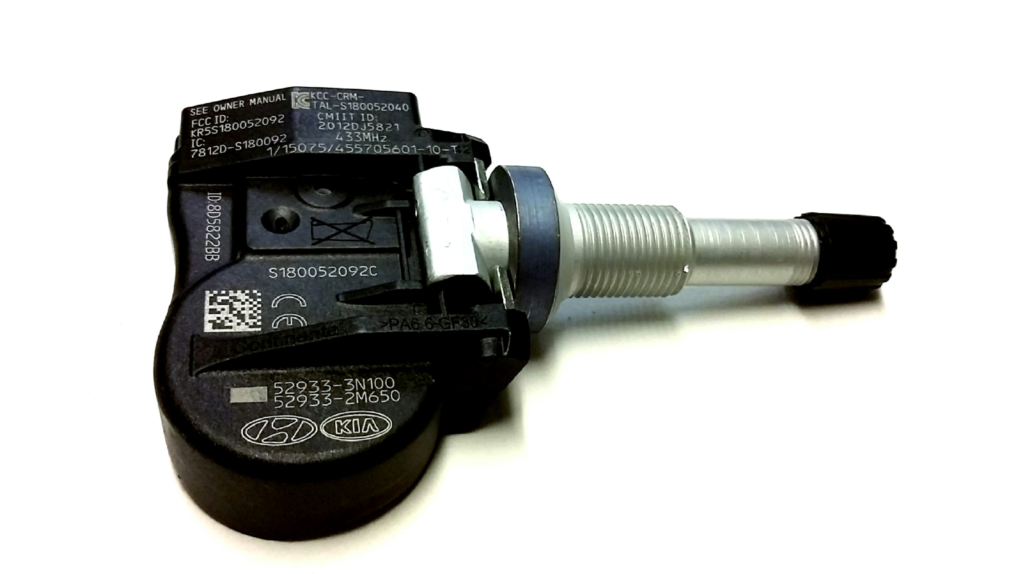 2013 Hyundai Santa Fe Tire Pressure Monitoring System Sensor